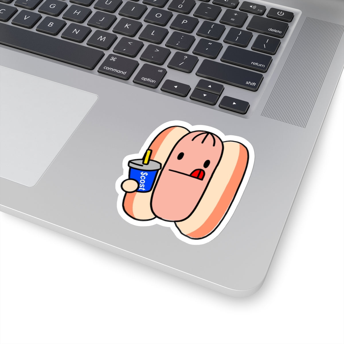 Cost Hotdog Sticker