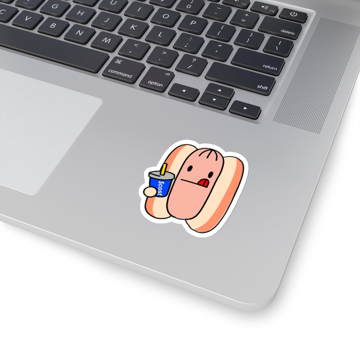 Cost Hotdog Sticker