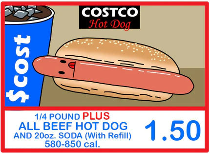 Costco Hotdog